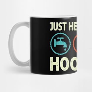 Just Here For The Hookups Camping RV Camper Mug